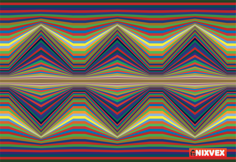 Nixvex Free Seismic Waves Op Art Textur 2