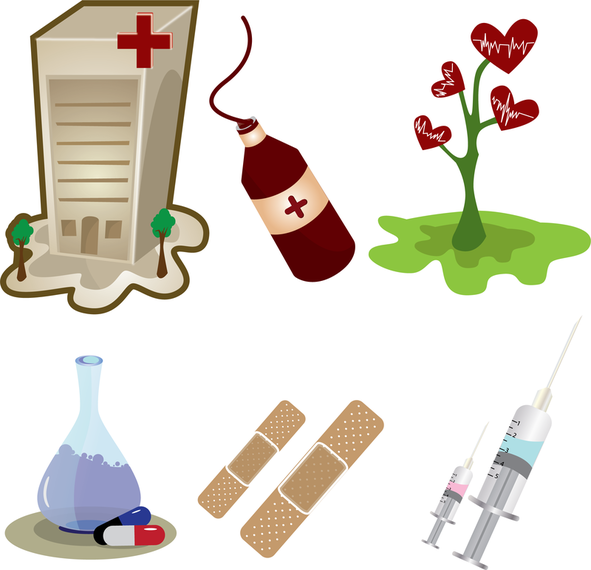 Conjunto de vectores médicos Conjunto de vectores médicos