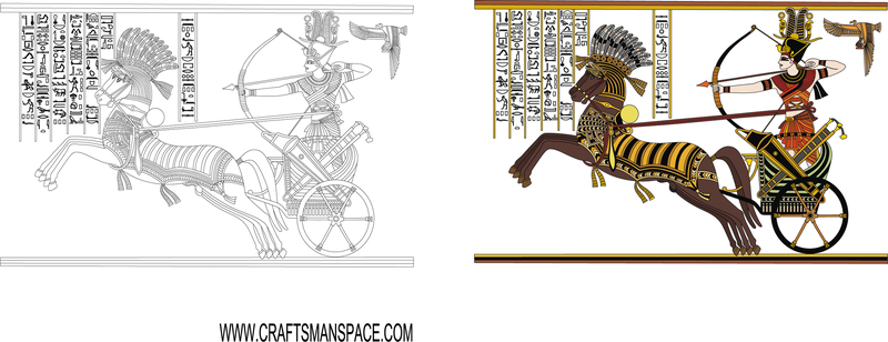 Ramsés II en la batalla de Kadesh 2