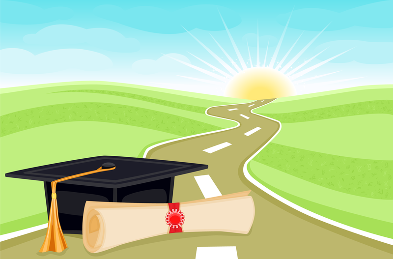 School Graduation Clip Art - Vector download