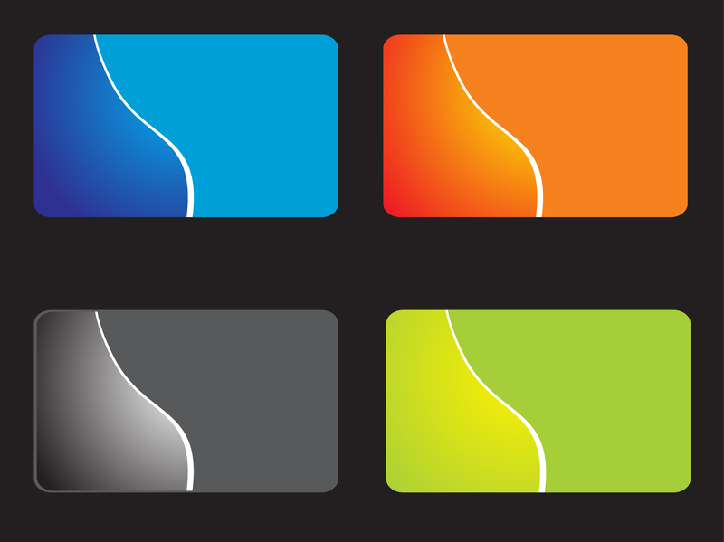 Una serie de plantillas de tarjetas prácticas