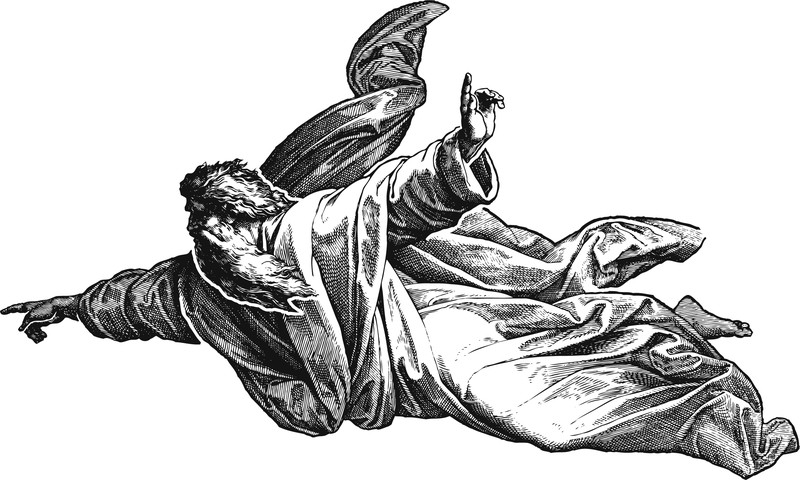 Vetor de Deus desenhado à mão