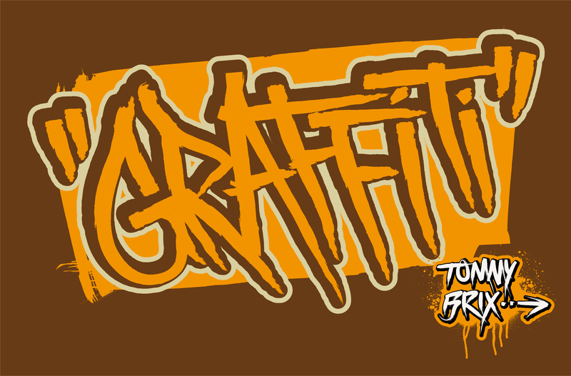 Graffiti-Design Tommy Brix