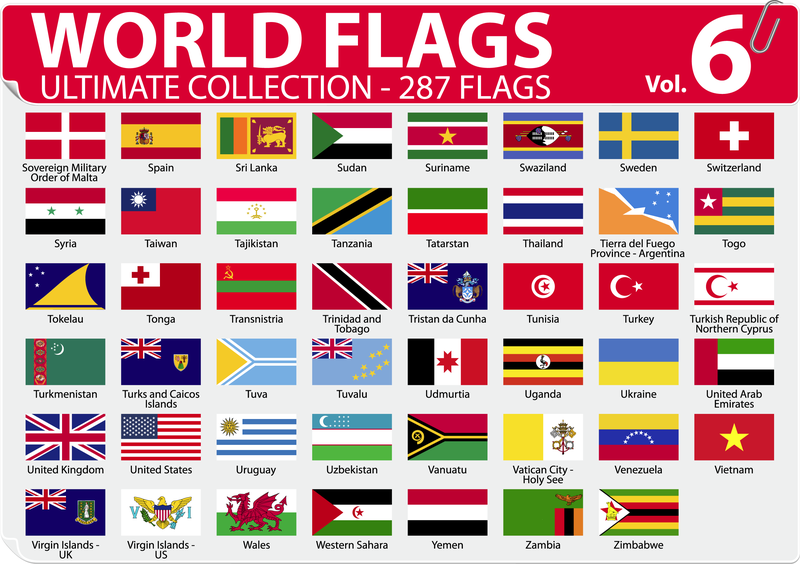 National Or Regional Flag And Regional Flag Vector 6 National Or Regional Flag And Regional Flag Vector 6