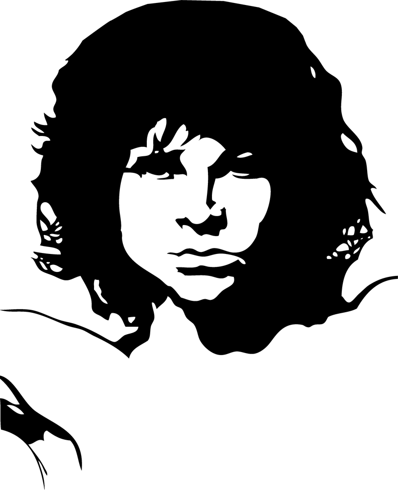 Vektor Freebie Jim Morrison