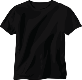 Descarga Vector De Camiseta Negra