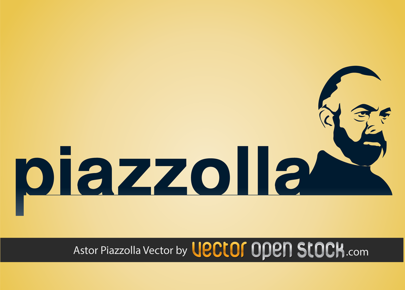 Astor Piazzolla Vector