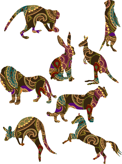 Rabbits And Other Animals Vector Rabbits And Other Animals Vector