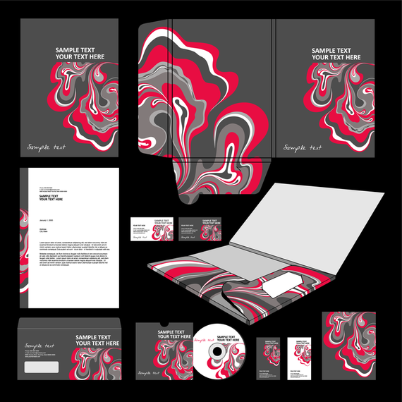 The Trend Of Packaging Cover Design 04 Vector The Trend Of Packaging Cover Design 04 Vector