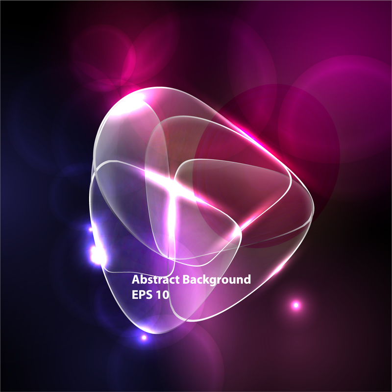 Bright Neon Effects 04 Vector - Vector download