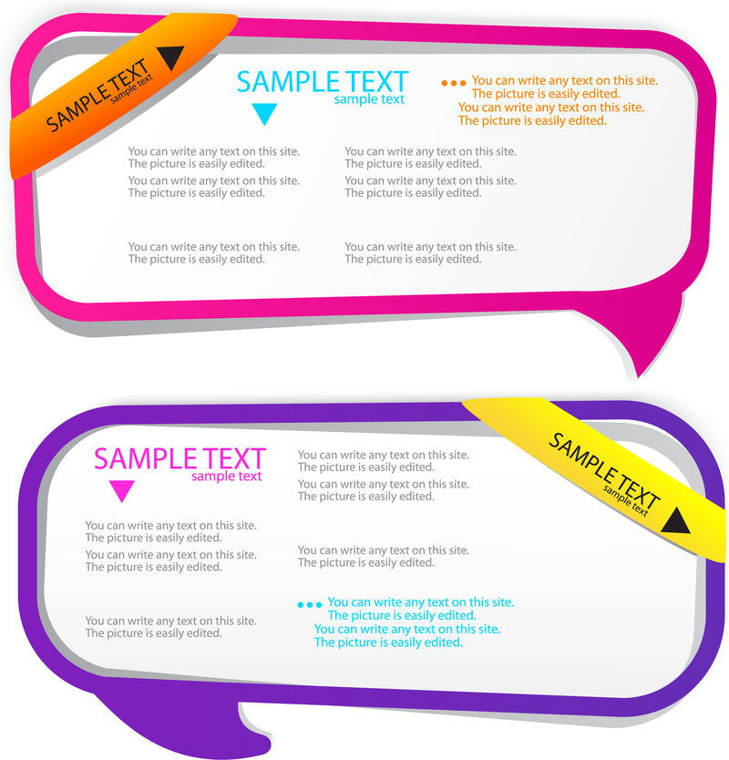 Colorful Decorative Box Vector Vector Download