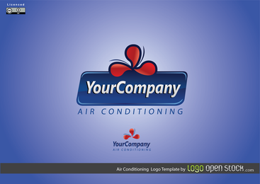 Amostra do logotipo do ar condicionado