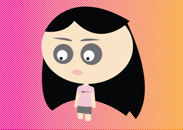 Vector de muñeca fresca