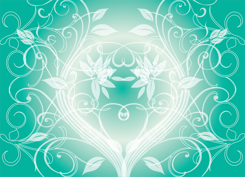 Swirly Green Vector Swirly Green Vector
