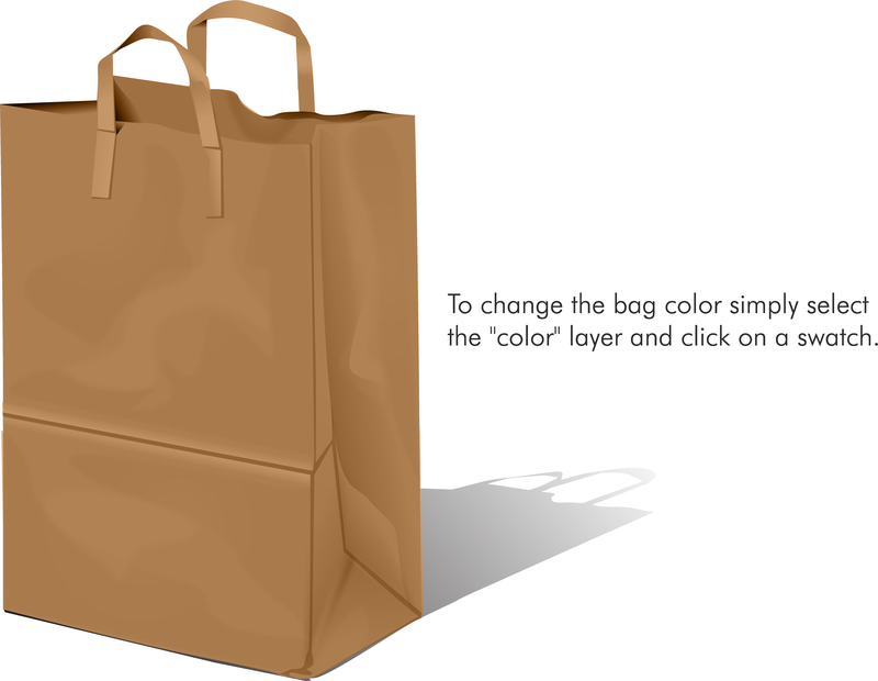 Free Paper Bag Vector - Vector Download