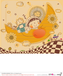 Corea lindo dibujo lineal vector 3 familia
