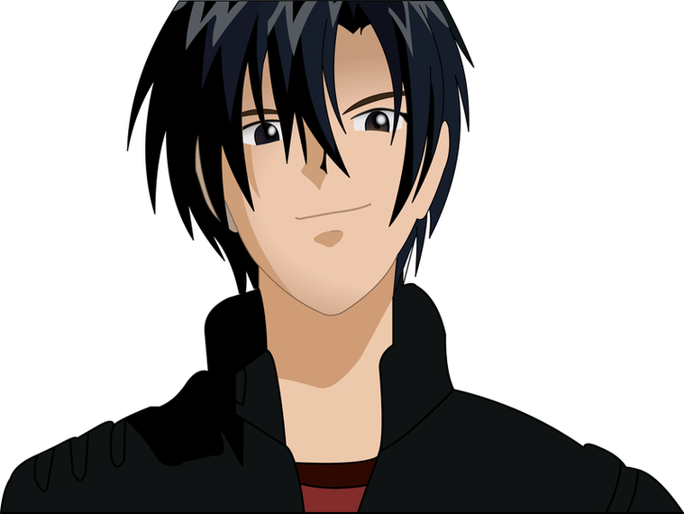 Vector gratis de chico de pelo negro Vector gratis de chico de pelo negro