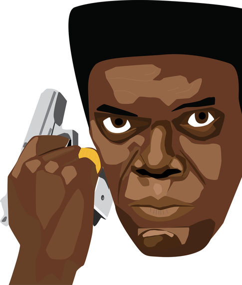 Samuel L Jackson Illustration Samuel L Jackson Illustration