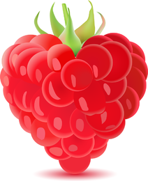 Vektor romantische Beeren