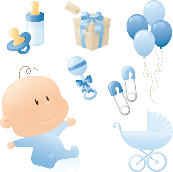 Download Cute Baby Theme Vector - Vector download