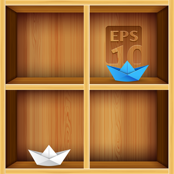 Solid Wood Bookshelves Vector 2 Solid Wood Bookshelves Vector 2