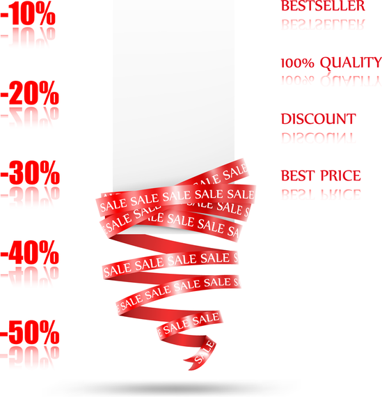 Beautiful Supermarket Discount Card Vector Beautiful Supermarket Discount Card Vector