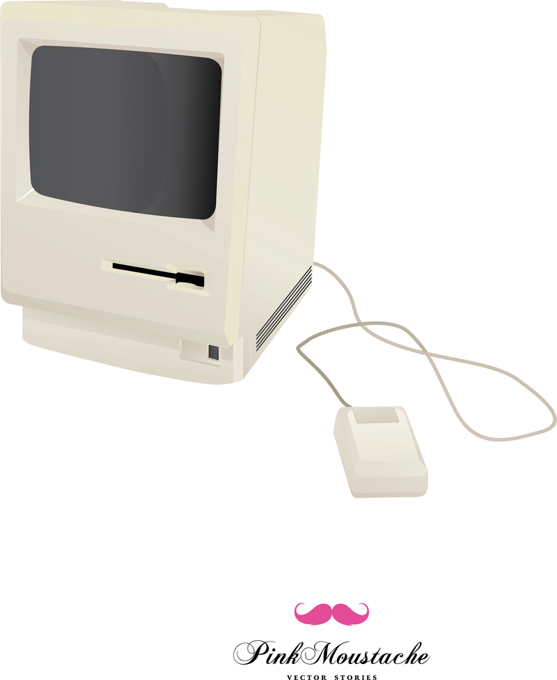 Macintosh de vetor