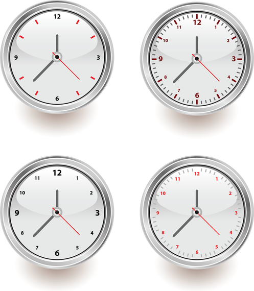 Vector Set Of Clocks Vector Set Of Clocks