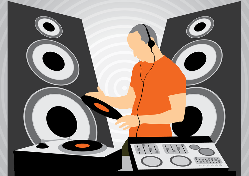 Vector de dj