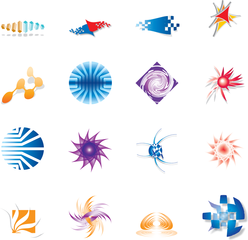 Design-Elemente für Business Logo Vector Graphic
