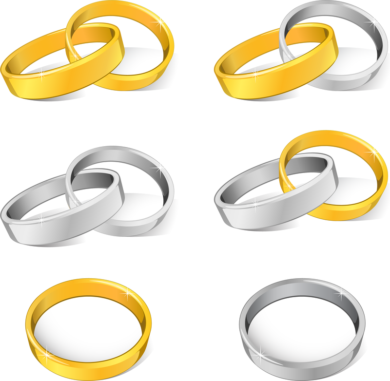 Download Wedding Rings Vector 2 - Vector download