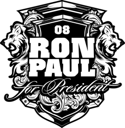 Ron Paul Lions Abzeichen Vektor