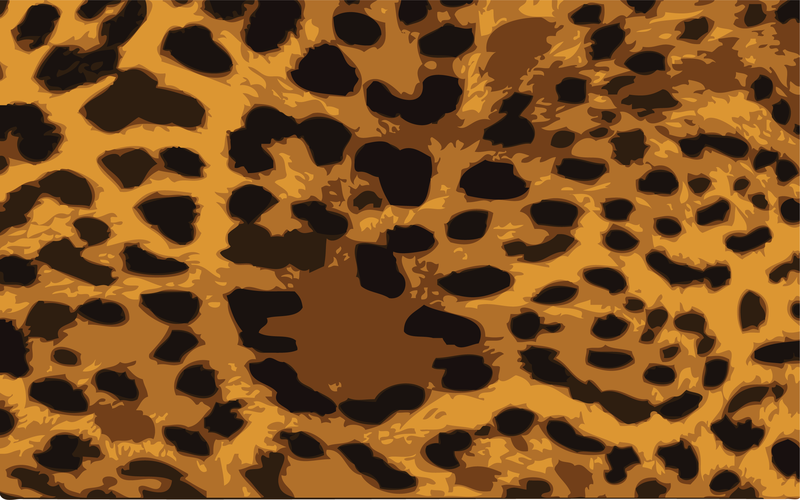 Vector de piel de leopardo Vector de piel de leopardo