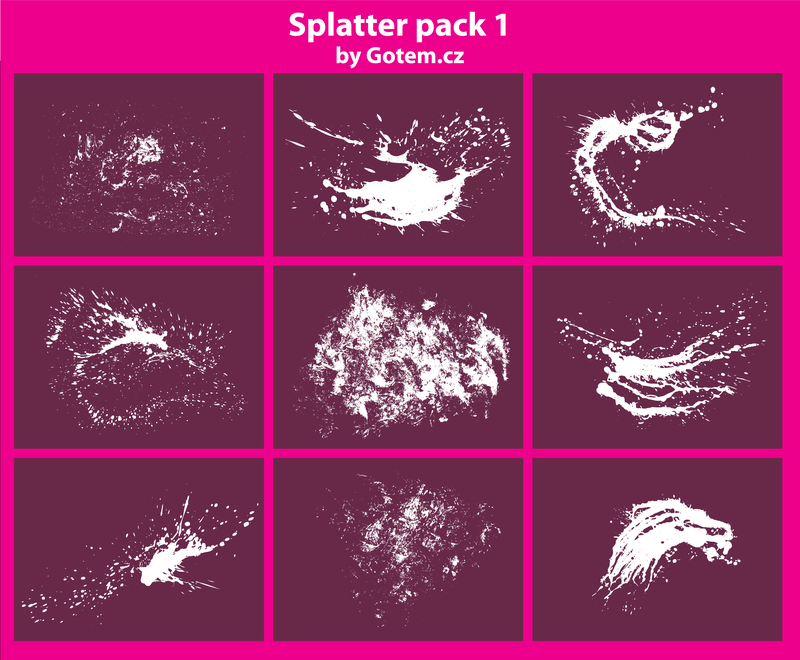 Splatter Pack 01