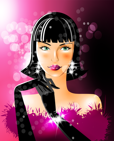 Vector de belleza estrellas brillantes Vector de belleza estrellas brillantes