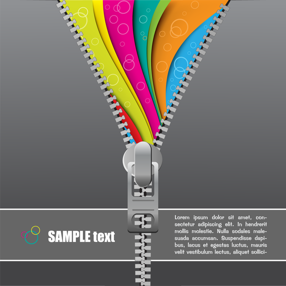 Zipper Theme Vector Zipper Theme Vector