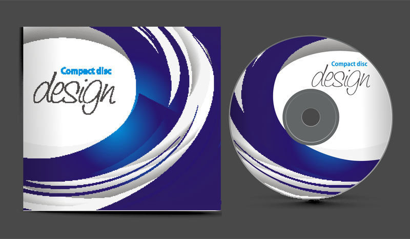 Dynamische CD-Cover Vektor