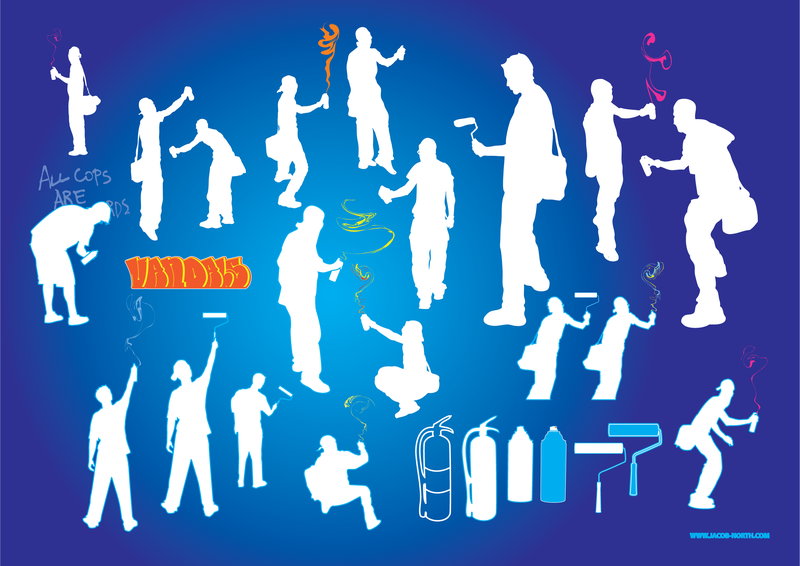Graffiti Artists Vector Graffiti Artists Vector