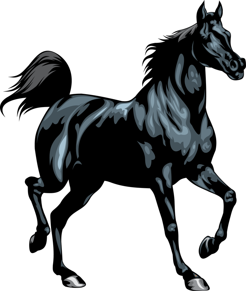 Horse Vector Art Collection Free Vector Dxf File Down - vrogue.co