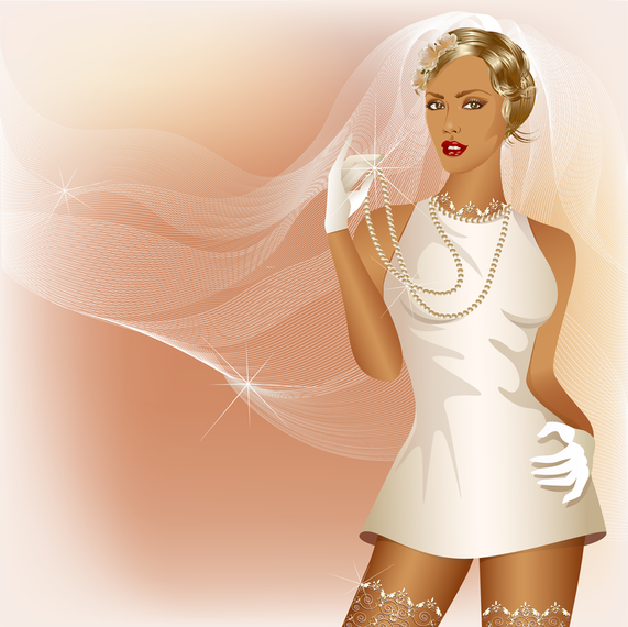 Charm Of The Bride Wedding Elements 01 Vector Charm Of The Bride Wedding Elements 01 Vector