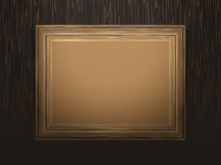 Classic Wood Frame 03 Vector Vector download