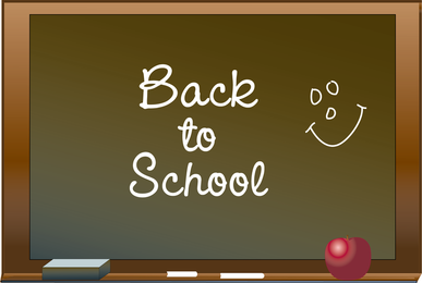 Vector de tema escolar