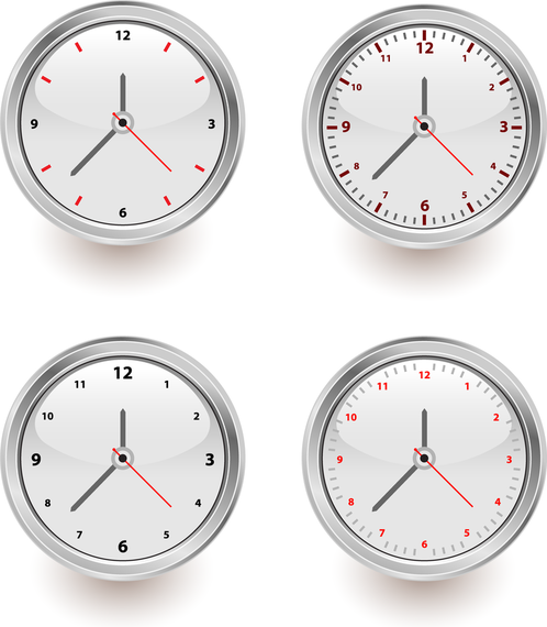 Simple Type Of Watch Vector Simple Type Of Watch Vector