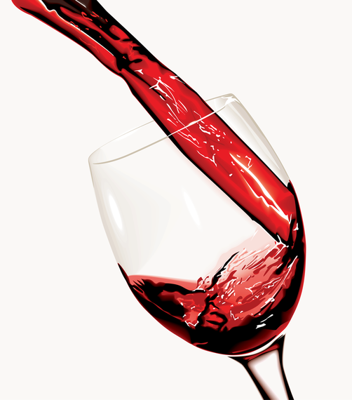 Pour Wine Moment Vector Pour Wine Moment Vector