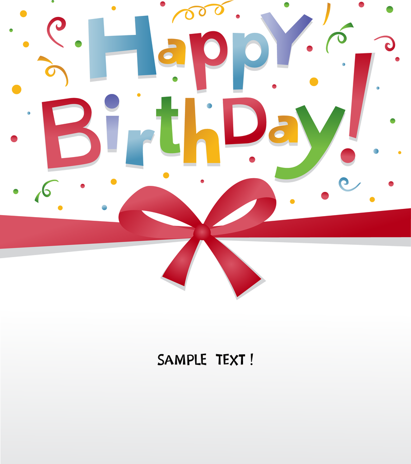 Cartaz de cartão de feliz aniversário