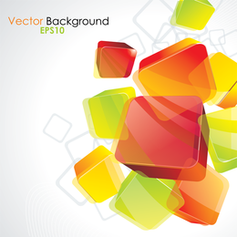 Textura cristalina de los elementos del vector
