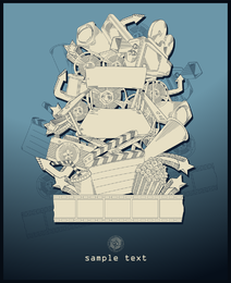 Intensive Mode Illustrator Vektor 2 Linien