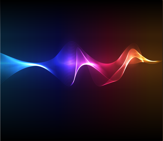 Colored Smoke Waves Vector Art Colored Smoke Waves Vector Art