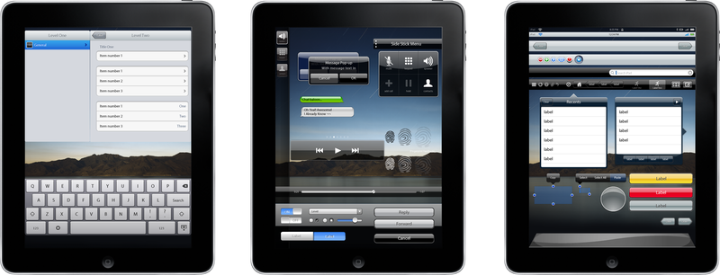 Ipad Ui Vector Ipad Ui Vector