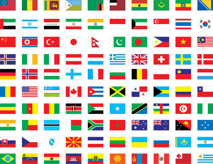 Free Vector Flags Of The World Free Vector Flags Of The World
